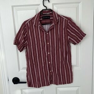 Abercrombie short sleeve button up